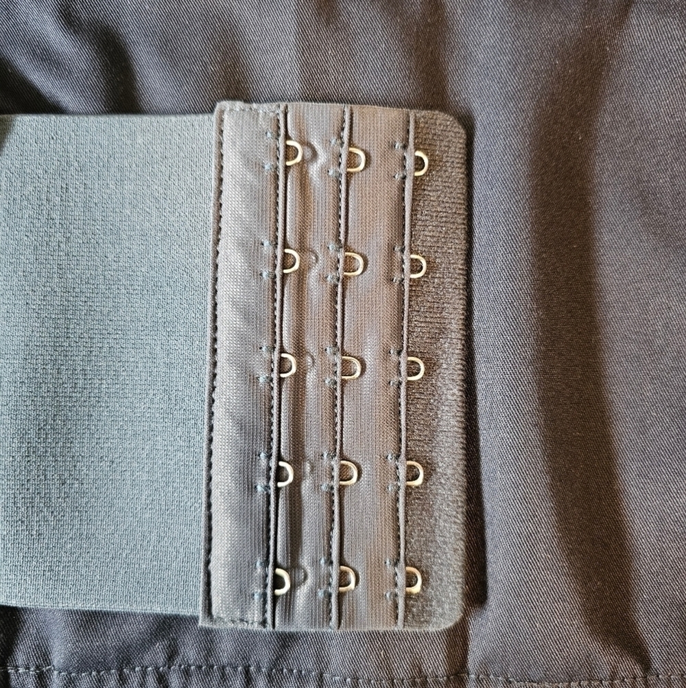 Pilcro by Anthropologie Velvet Flyaway Open Back Tank Top, Blue Brown Pattern, L - Picture 9 of 14